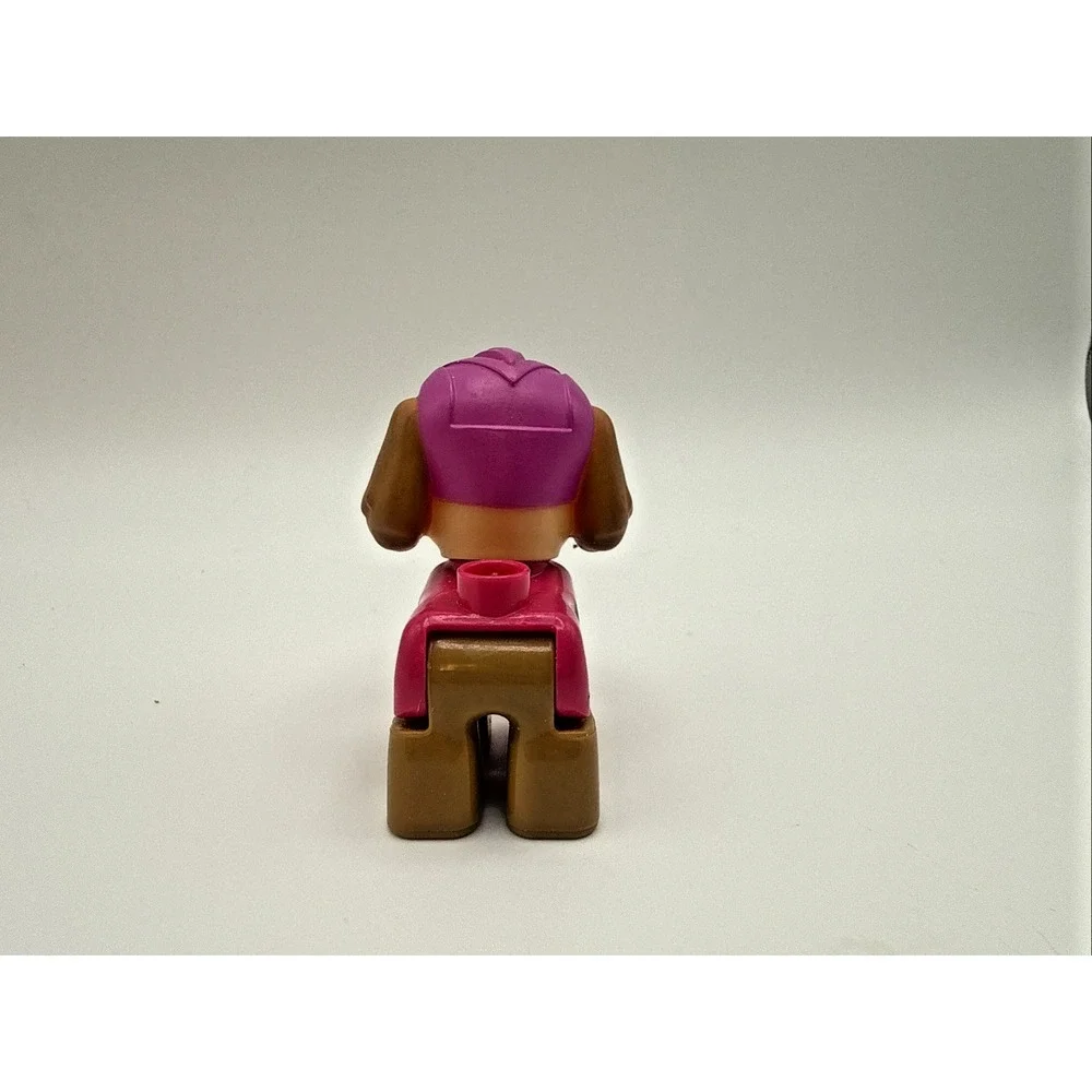 PAW Patrol Pup Mega Bloks Lego Duplo Compatible Mini Figure Girl Dog Skye Pink